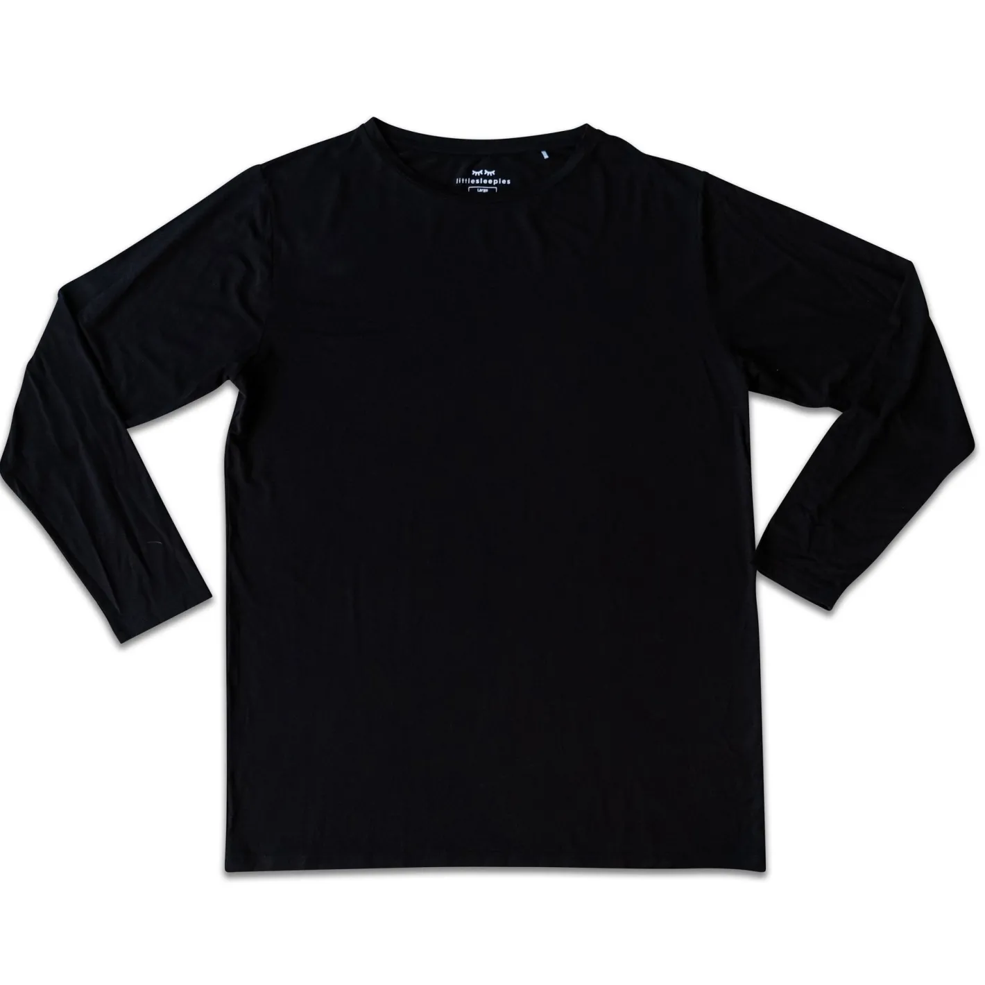 Daddy & Me|Full Family Matching<Little Sleepies Men's Pajama Top Black