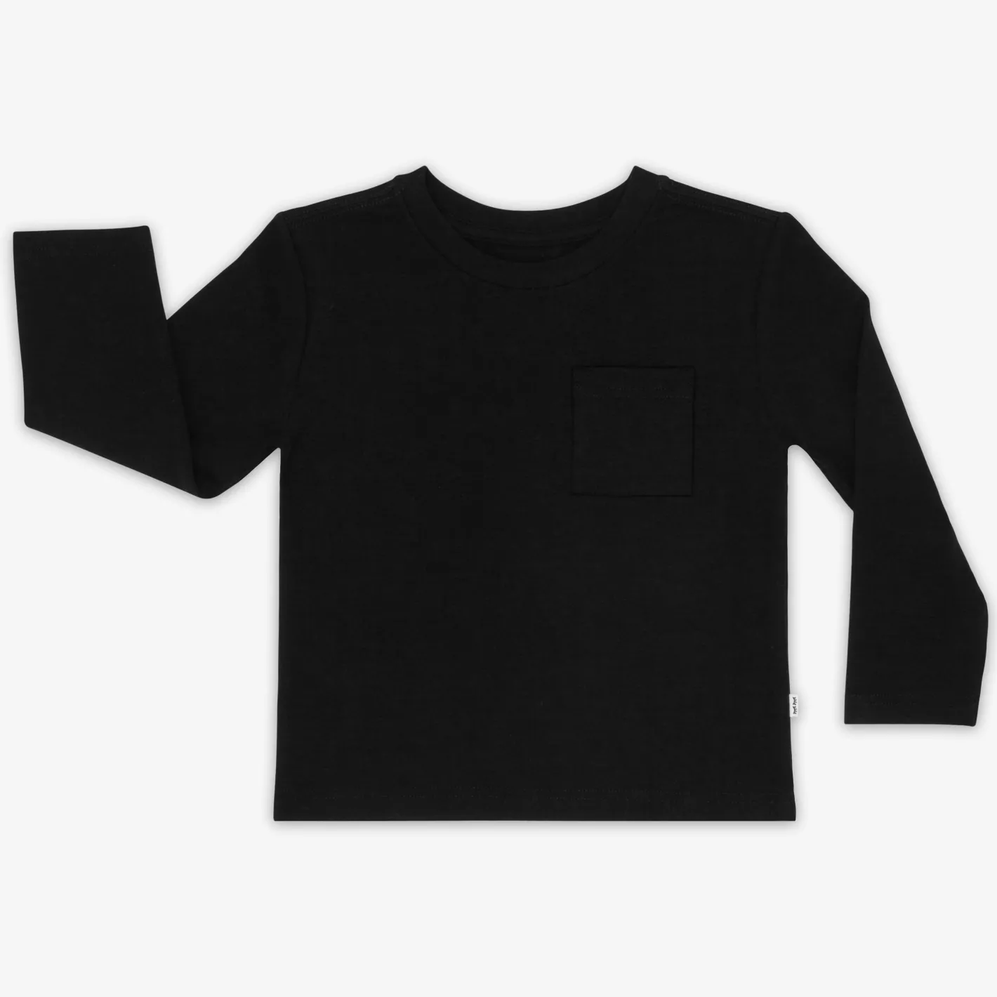 Everyday Essentials|Everyday Essentials<Little Sleepies Relaxed Pocket Tee Black