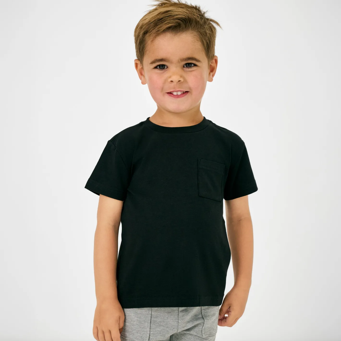 Everyday Essentials|Everyday Essentials<Little Sleepies Relaxed Pocket Tee Black