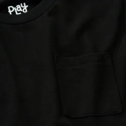 Everyday Essentials|Everyday Essentials<Little Sleepies Relaxed Pocket Tee Black
