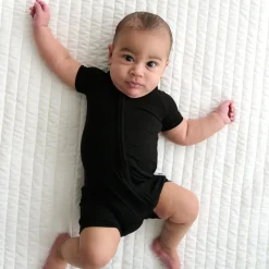 Zippies|Mommy & Me<Little Sleepies Shorty Zippy Black