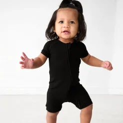 Zippies|Mommy & Me<Little Sleepies Shorty Zippy Black