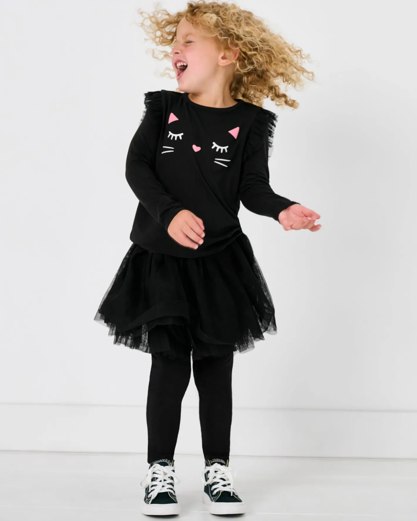 Bamboo Baby Clothes|Bottoms<Little Sleepies Tutu Legging Black