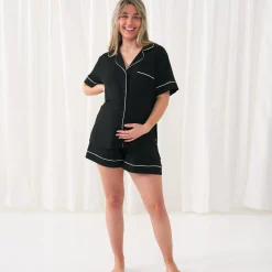 Women's Pajamas<Little Sleepies Women's Pajama Set Black