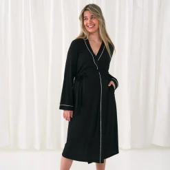 Women's Robes<Little Sleepies Women's Robe Black