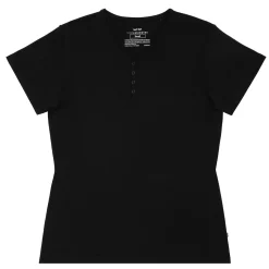 Mommy & Me|Mommy & Me<Little Sleepies Women's Short Sleeve Pajama Top Black