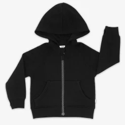 Everyday Essentials|Everyday Essentials<Little Sleepies Zip Hoodie Black