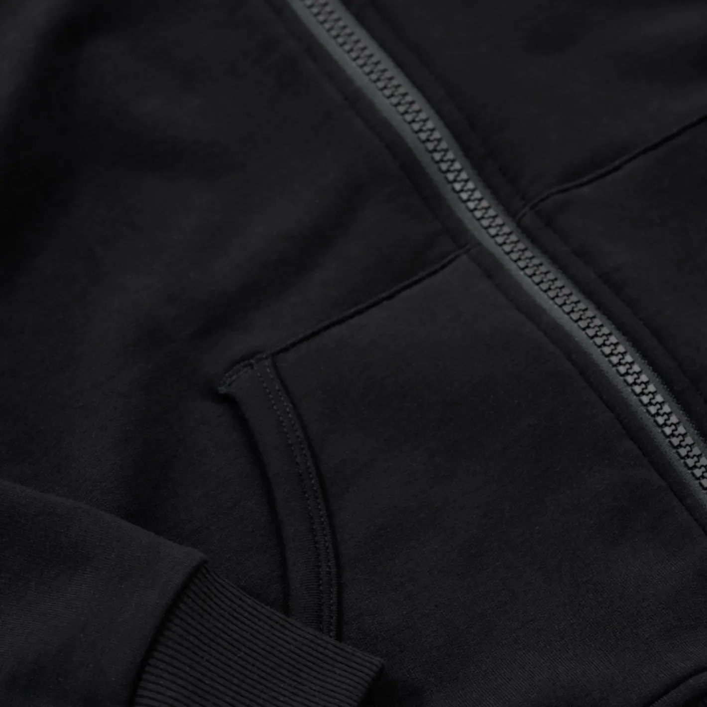 Everyday Essentials|Everyday Essentials<Little Sleepies Zip Hoodie Black