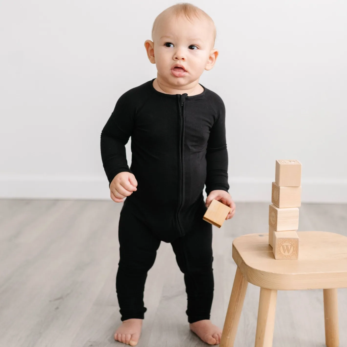 Zippies|Mommy & Me<Little Sleepies Zippy Black