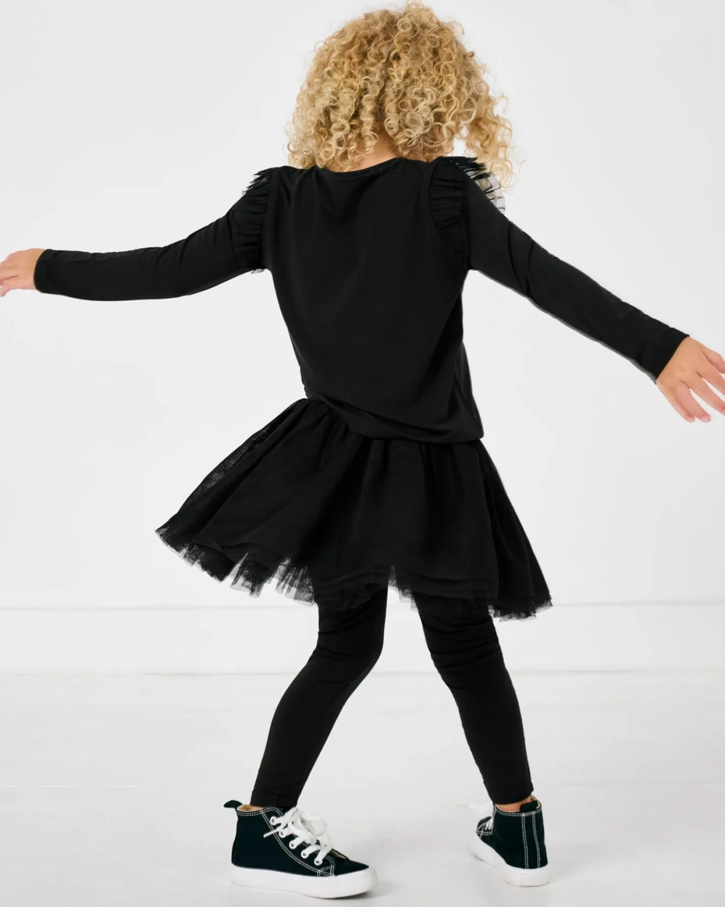 Tops & Tees|Tops & Tees<Little Sleepies Mesh Flutter Tee Black Cat
