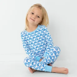 Two-Piece Pj Sets|Two-Piece Pj Sets<Little Sleepies Two-Piece Pajama Set Blue Rainbows