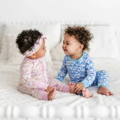Two-Piece Pj Sets|Two-Piece Pj Sets<Little Sleepies Two-Piece Pajama Set Blue Rainbows