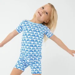 Two-Piece Pj Sets|Two-Piece Pj Sets<Little Sleepies Two-Piece Pajama Set Blue Rainbows