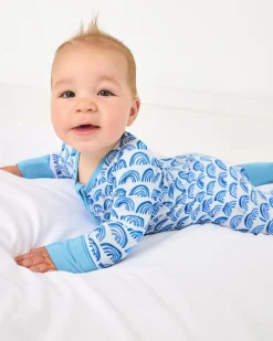 Zippies|Sibling Matching<Little Sleepies Zippy Blue Rainbows