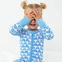 Zippies|Sibling Matching<Little Sleepies Zippy Blue Rainbows