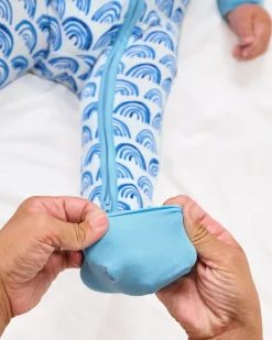 Zippies|Sibling Matching<Little Sleepies Zippy Blue Rainbows