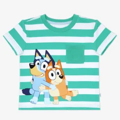 Tops & Tees|Tops & Tees<Little Sleepies Relaxed Pocket Tee Bluey & Bingo