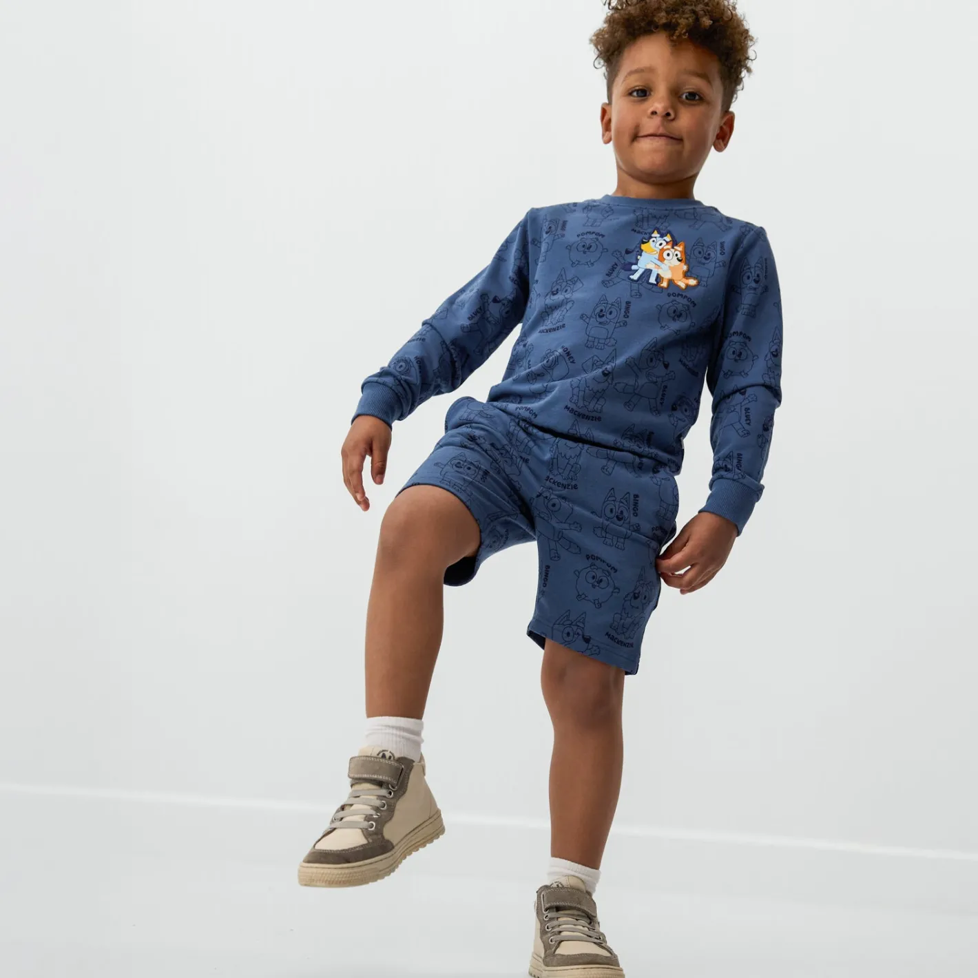 Tops & Tees|Tops & Tees<Little Sleepies Crewneck Sweatshirt Bluey & Friends
