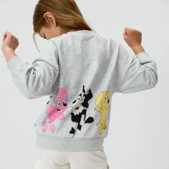 Tops & Tees|Tops & Tees<Little Sleepies Drop Shoulder Crewneck Bluey & Friends