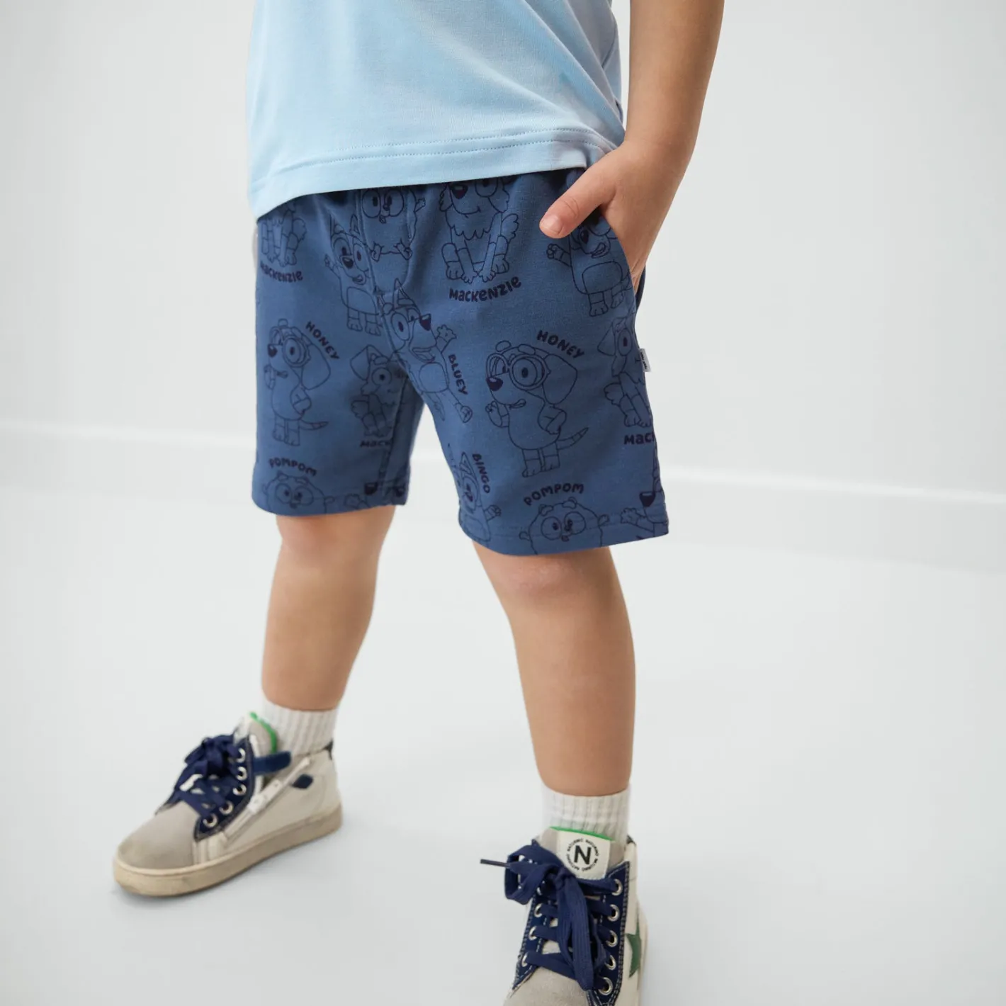 Shorts|Shorts<Little Sleepies Drawstring Shorts Bluey & Friends