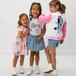 Tops & Tees|Tops & Tees<Little Sleepies Flutter Tee Bluey & Friends