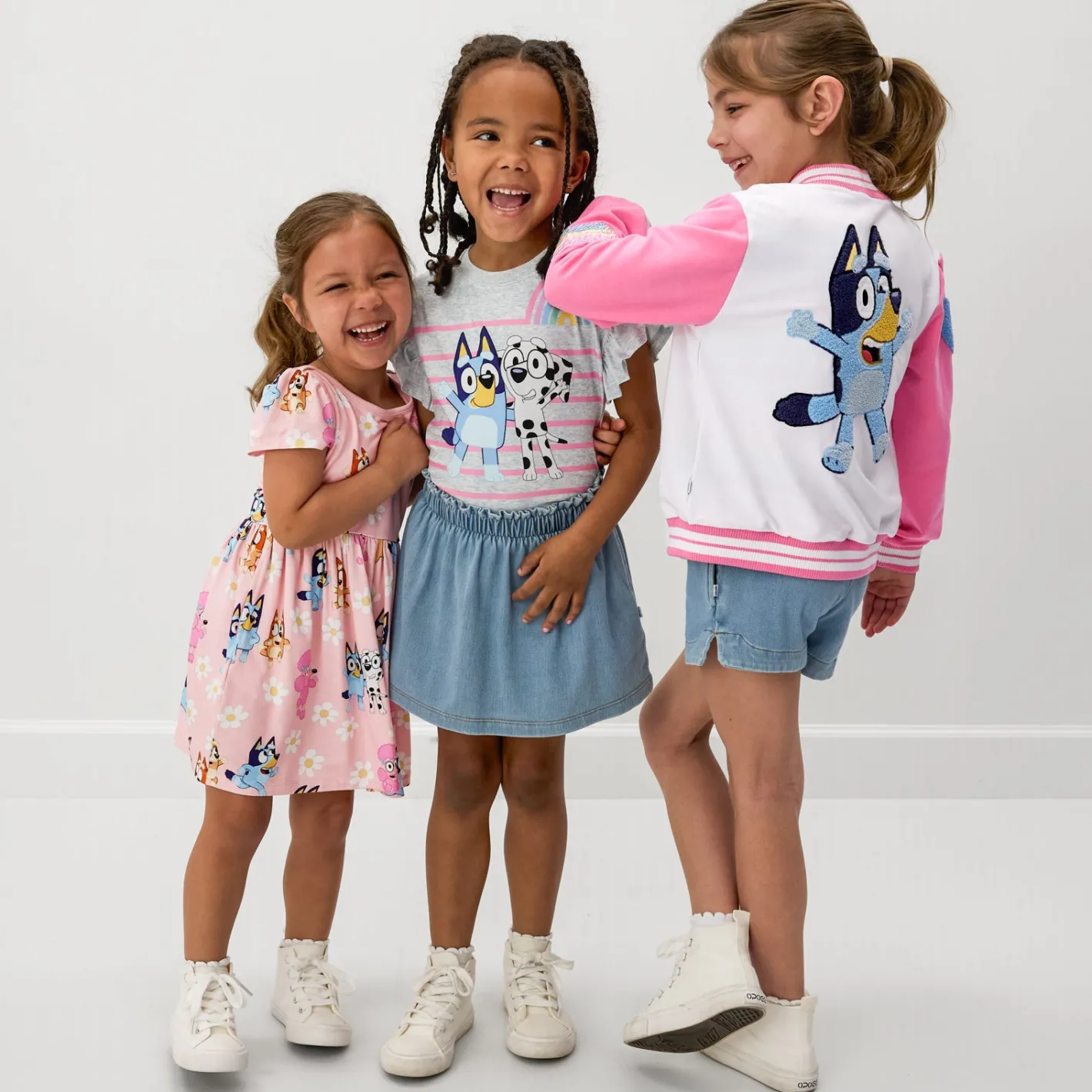 Tops & Tees|Tops & Tees<Little Sleepies Flutter Tee Bluey & Friends