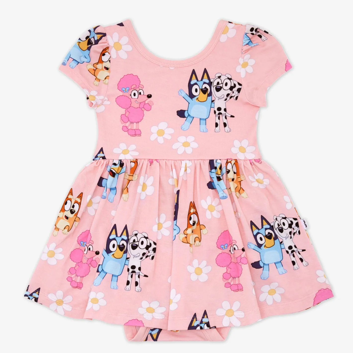 Bodysuits|Dresses<Little Sleepies Skater Dress with Bodysuit Bluey Garden Games