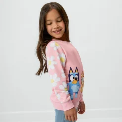 Sweaters & Hoodies|Sweaters & Hoodies<Little Sleepies Crewneck Sweatshirt Bluey Garden Games