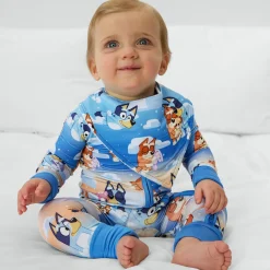 Bibs<Little Sleepies Bandana Bib Bluey Sleepytime