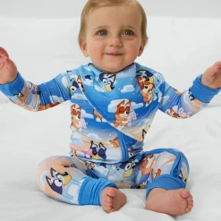 Bibs<Little Sleepies Bandana Bib Bluey Sleepytime