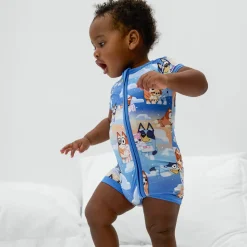 Zippies|Mommy & Me<Little Sleepies Shorty Zippy Bluey Sleepytime