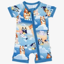 Zippies|Mommy & Me<Little Sleepies Shorty Zippy Bluey Sleepytime