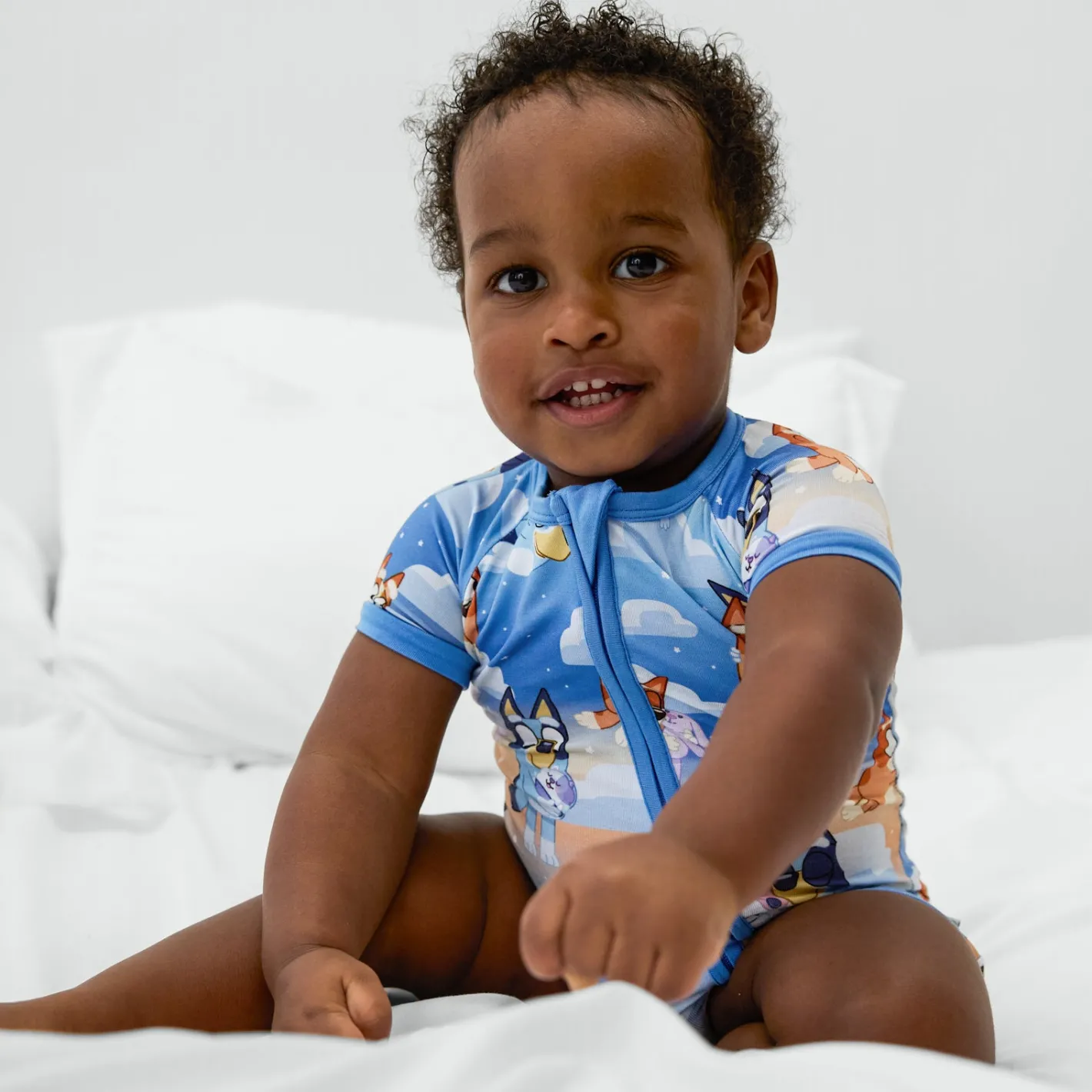 Zippies|Mommy & Me<Little Sleepies Shorty Zippy Bluey Sleepytime