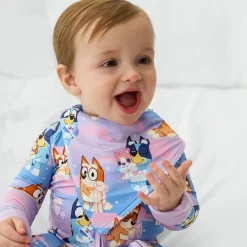 Bibs<Little Sleepies Bandana Bib Bluey Sleepytime