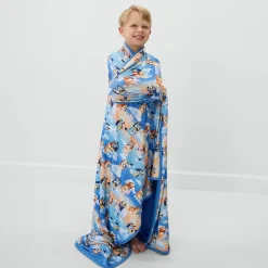 Cloud Blankets|Cloud Blankets<Little Sleepies Large Cloud Blanket® Bluey Sleepytime