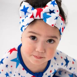 Hats & Headbands<Little Sleepies Luxe Bow Headband Bright Stars