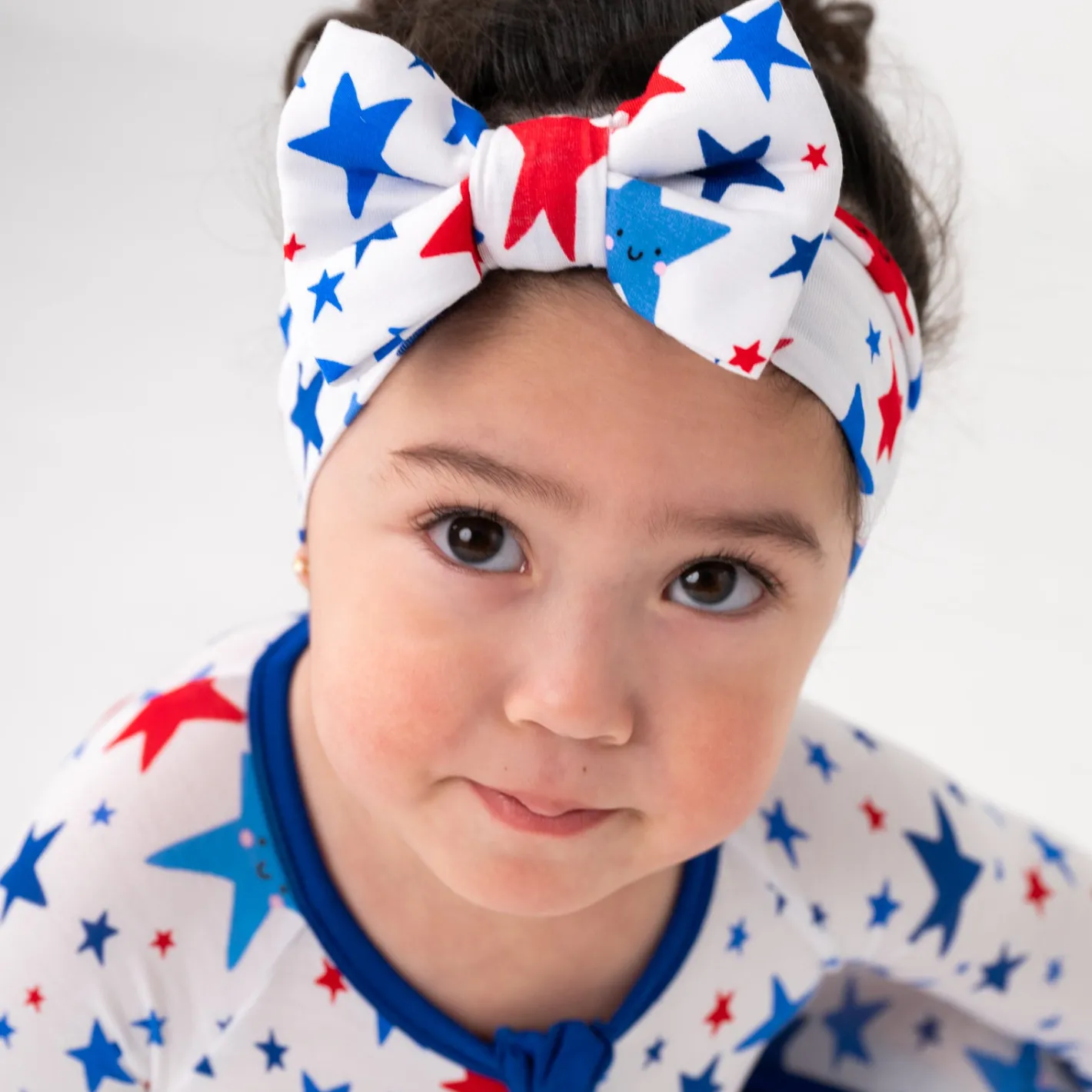 Hats & Headbands<Little Sleepies Luxe Bow Headband Bright Stars