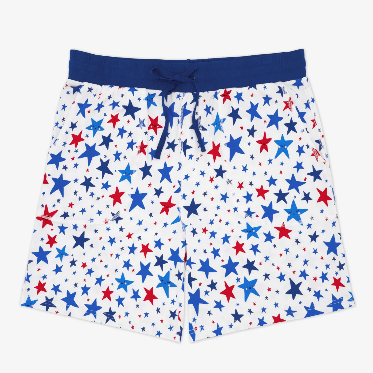 Daddy & Me|Full Family Matching<Little Sleepies Men's Pajama Shorts Bright Stars