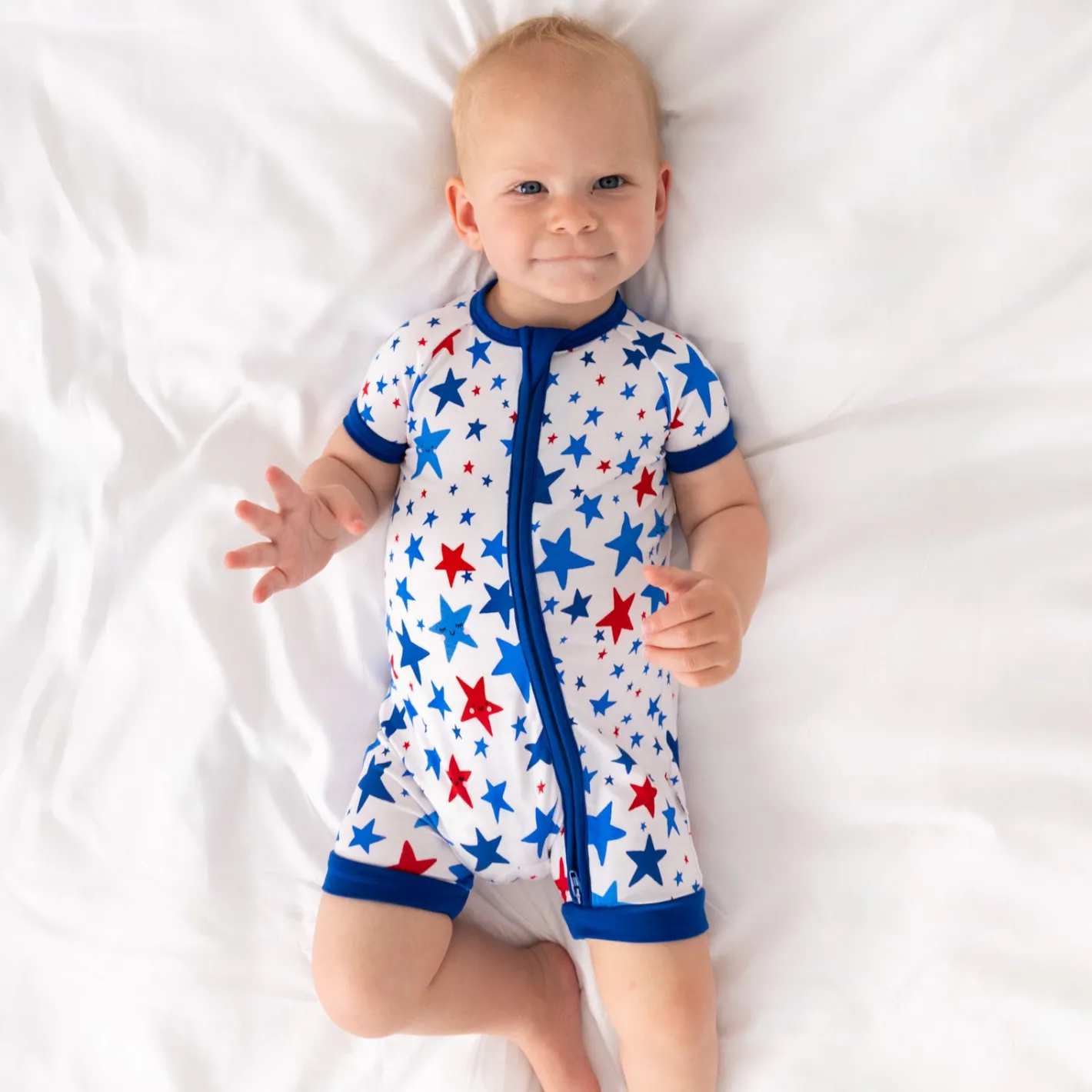 Zippies|Mommy & Me<Little Sleepies Shorty Zippy Bright Stars