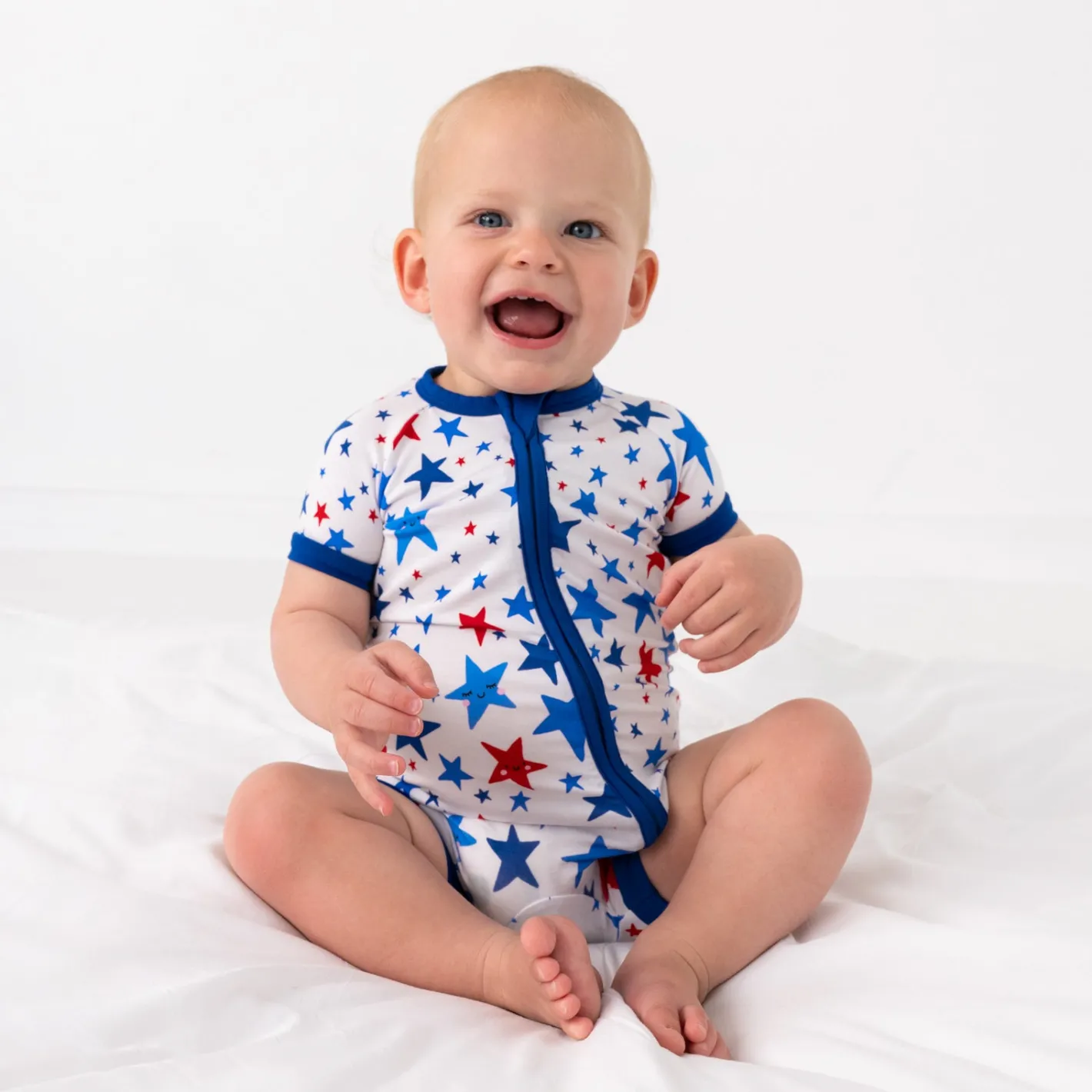 Zippies|Mommy & Me<Little Sleepies Shorty Zippy Bright Stars