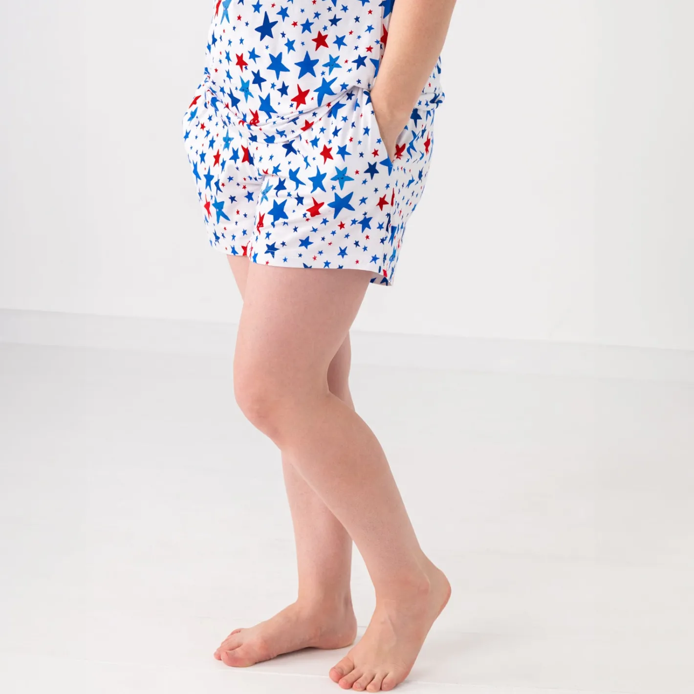 Mommy & Me|Mommy & Me<Little Sleepies Women's Pajama Shorts Bright Stars