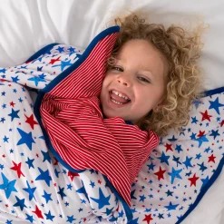 Cloud Blankets|Cloud Blankets<Little Sleepies Large Cloud Blanket® Bright Stars