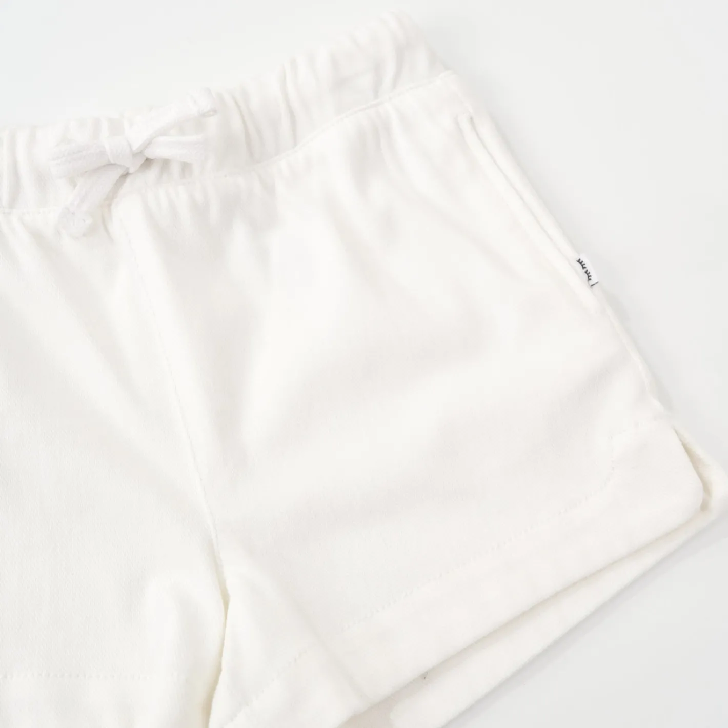 Everyday Essentials|Everyday Essentials<Little Sleepies Denim Shorts Bright White