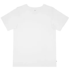 Daddy & Me|Full Family Matching<Little Sleepies Men's Short Sleeve Pajama Top Bright White