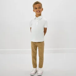Tops & Tees|Tops & Tees<Little Sleepies Polo Shirt Bright White