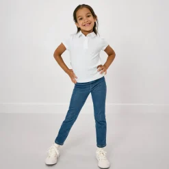 Tops & Tees|Tops & Tees<Little Sleepies Puff Sleeve Polo Bright White
