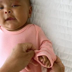Zippies<Little Sleepies Ribbed Zippy Bubblegum