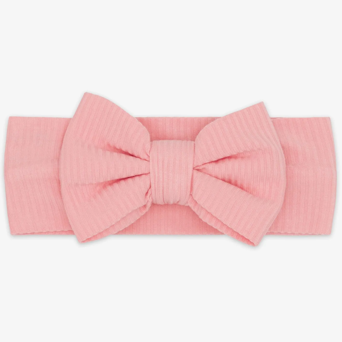 Hats & Headbands<Little Sleepies Ribbed Luxe Bow Headband Bubblegum