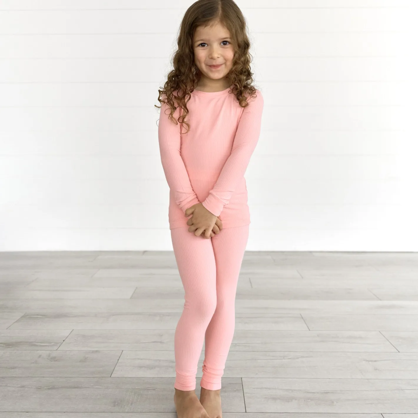Two-Piece Pj Sets|Two-Piece Pj Sets<Little Sleepies Two-Piece Ribbed Pajama Set Bubblegum