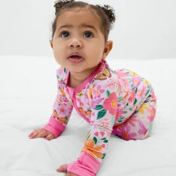 Zippies|Mommy & Me<Little Sleepies Zippy Butterfly Blooms